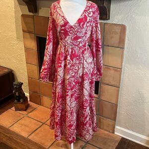 Lilly Pulitzer Tinslee Midi Dress size 12 NWOT